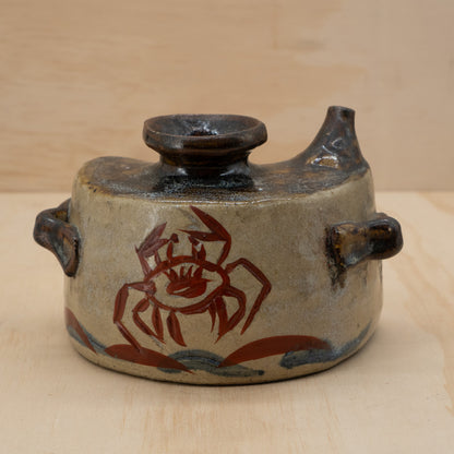 Vintage Japanese Large Okinawan sake bottle - Dachibin