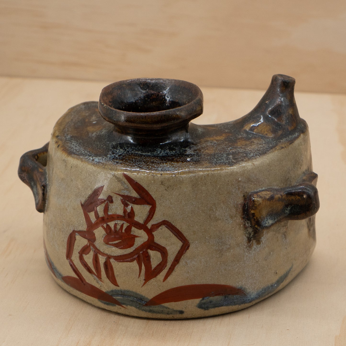 Vintage Japanese Large Okinawan sake bottle - Dachibin