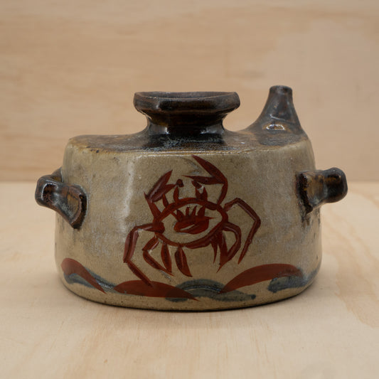 Vintage Japanese Large Okinawan sake bottle - Dachibin