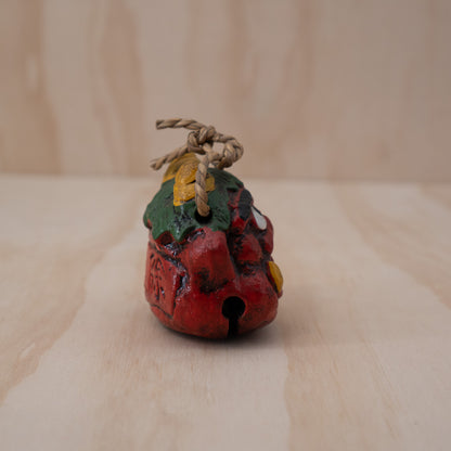 Vintage Japanese Clay Dorei Oni Bell