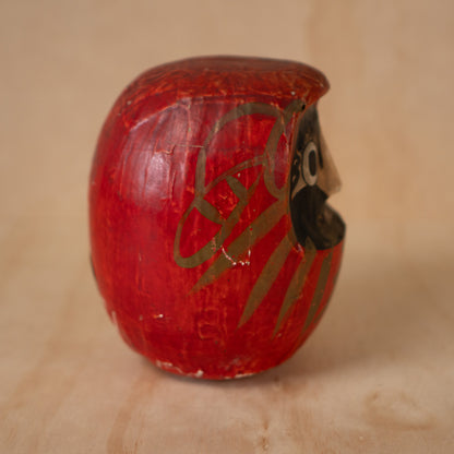 Vintage Japanese Paper Daruma Okiagari Toy