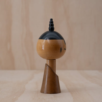 Vintage Japanese Creative Kokeshi by Aida Seiho - Kikanbo - "Naughty Child"