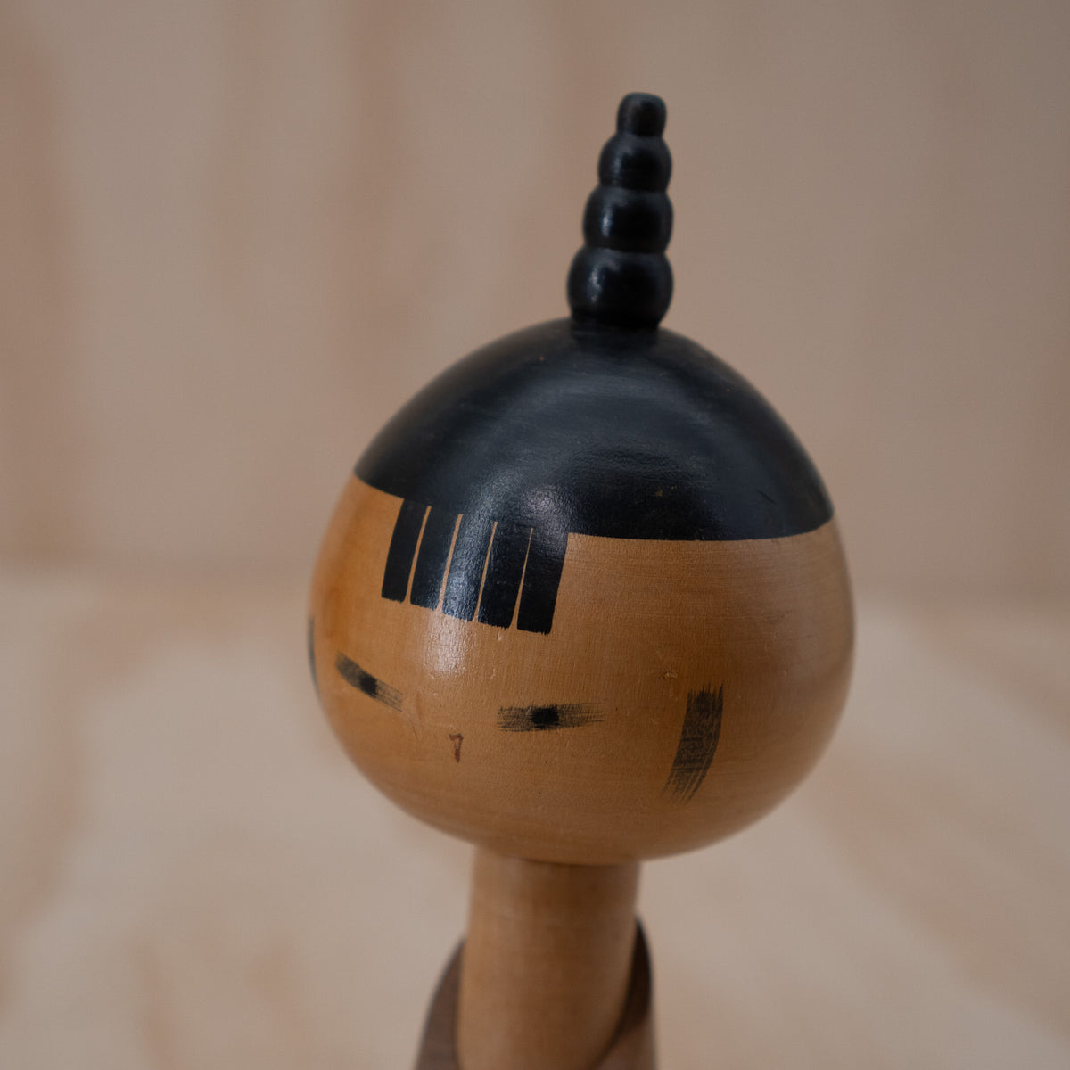 Vintage Japanese Creative Kokeshi by Aida Seiho - Kikanbo - "Naughty Child"
