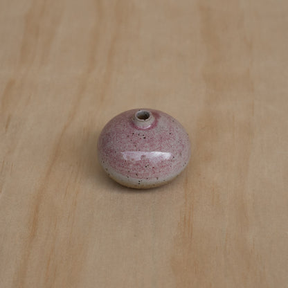 Vintage Japanese small pink vase