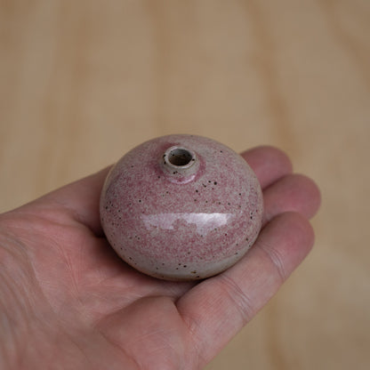 Vintage Japanese small pink vase