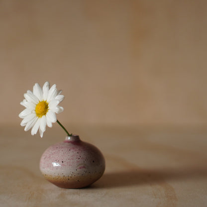 Vintage Japanese small pink vase