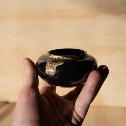 Vintage Japanese Ceramic Chaire Tea Ceremony Matcha Container
