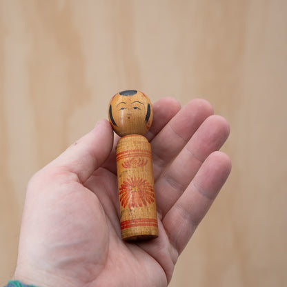 Vintage Japanese Mini Kokeshi from 1996