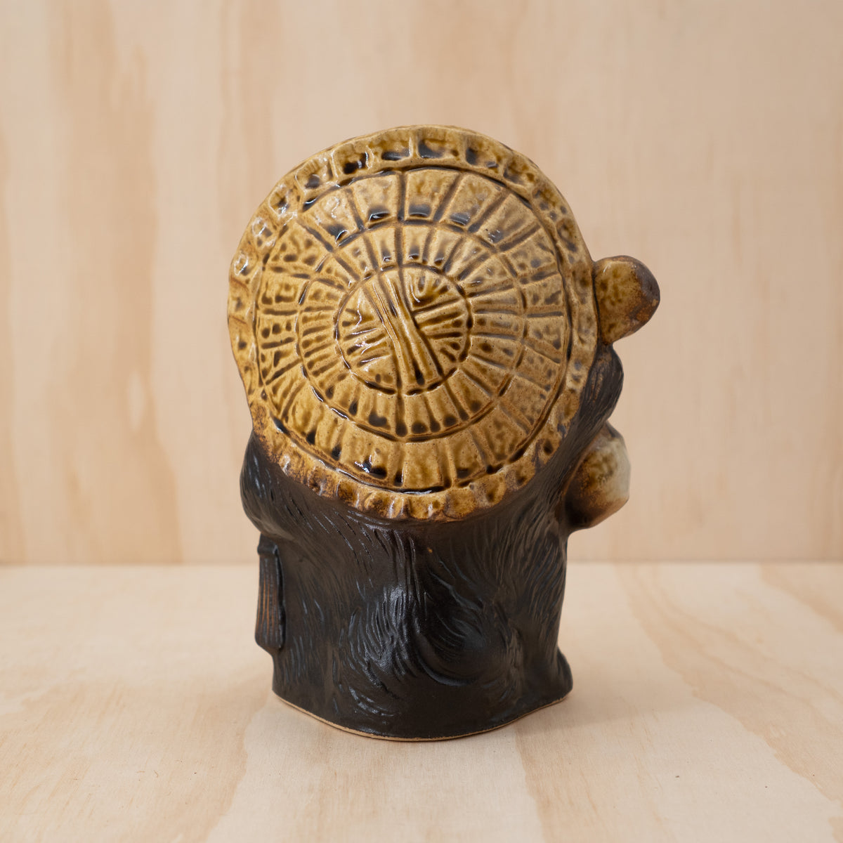 Vintage Japanese Tanuki figure from Shiga