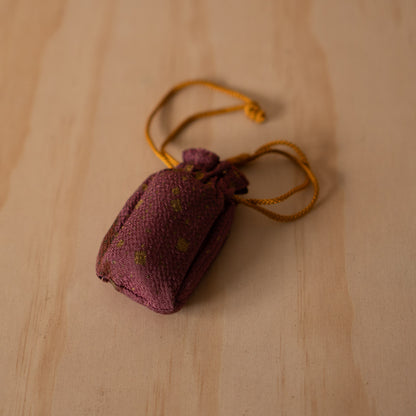 Vintage Japanese tiny pottery Jizo figure -Nigiri Botoke