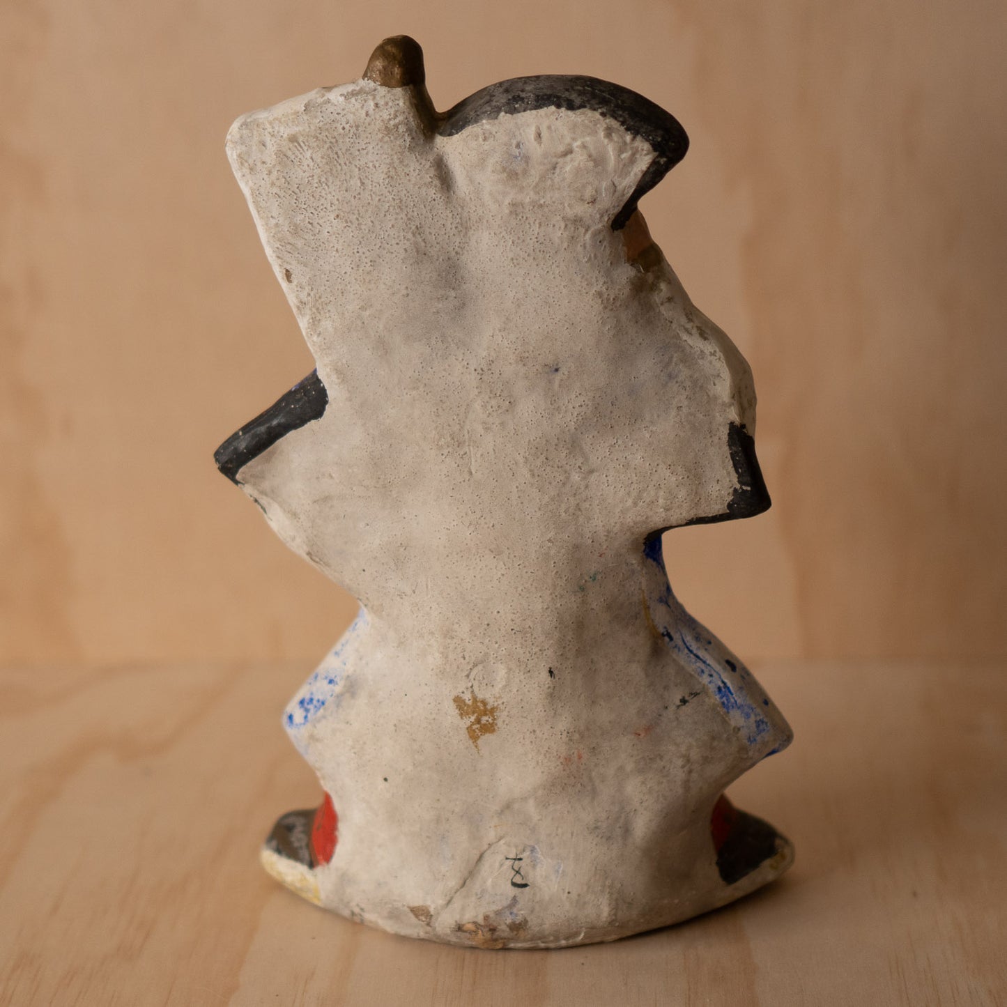 Vintage Japanese Inabata Clay Festival Samurai Doll